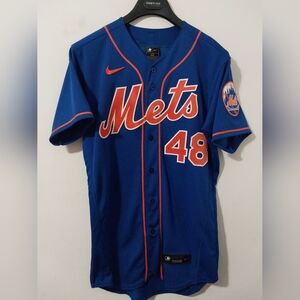 Nike Authentic Ny Mets Jacob DeGrom Away Road Jersey Size 40